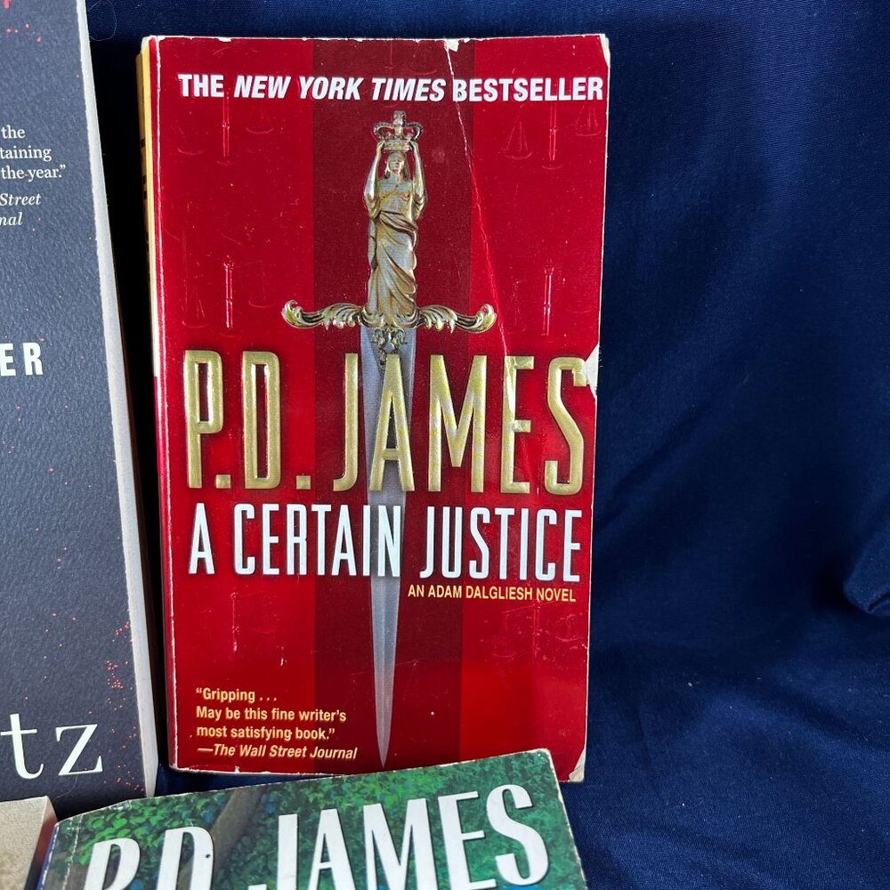Set Of 4 Mystery Novels By Anthony Horowitz P.D. James & Charles Todd - Picture 3 of 5